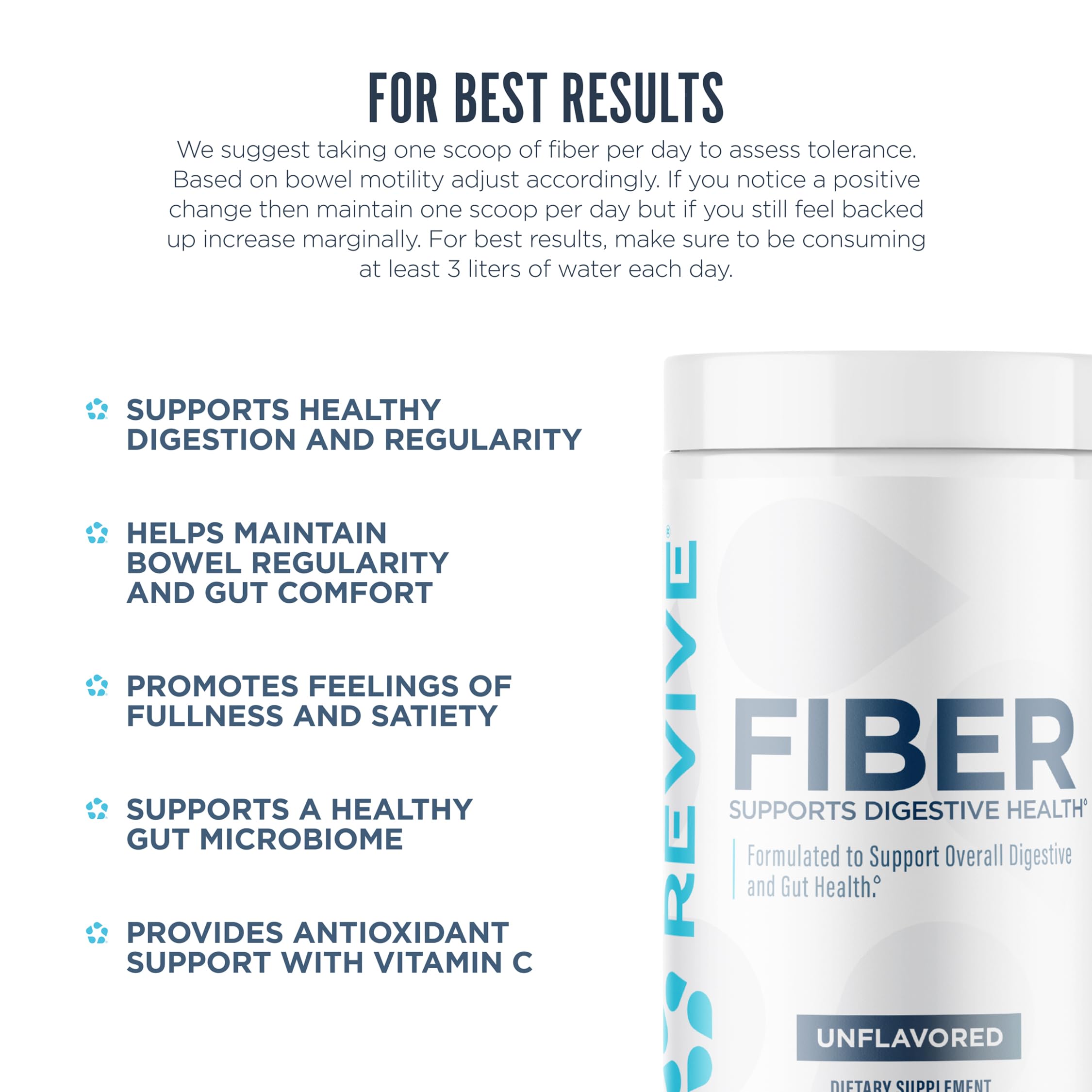 Revive Psyllium Fiber Supplement ingredients list