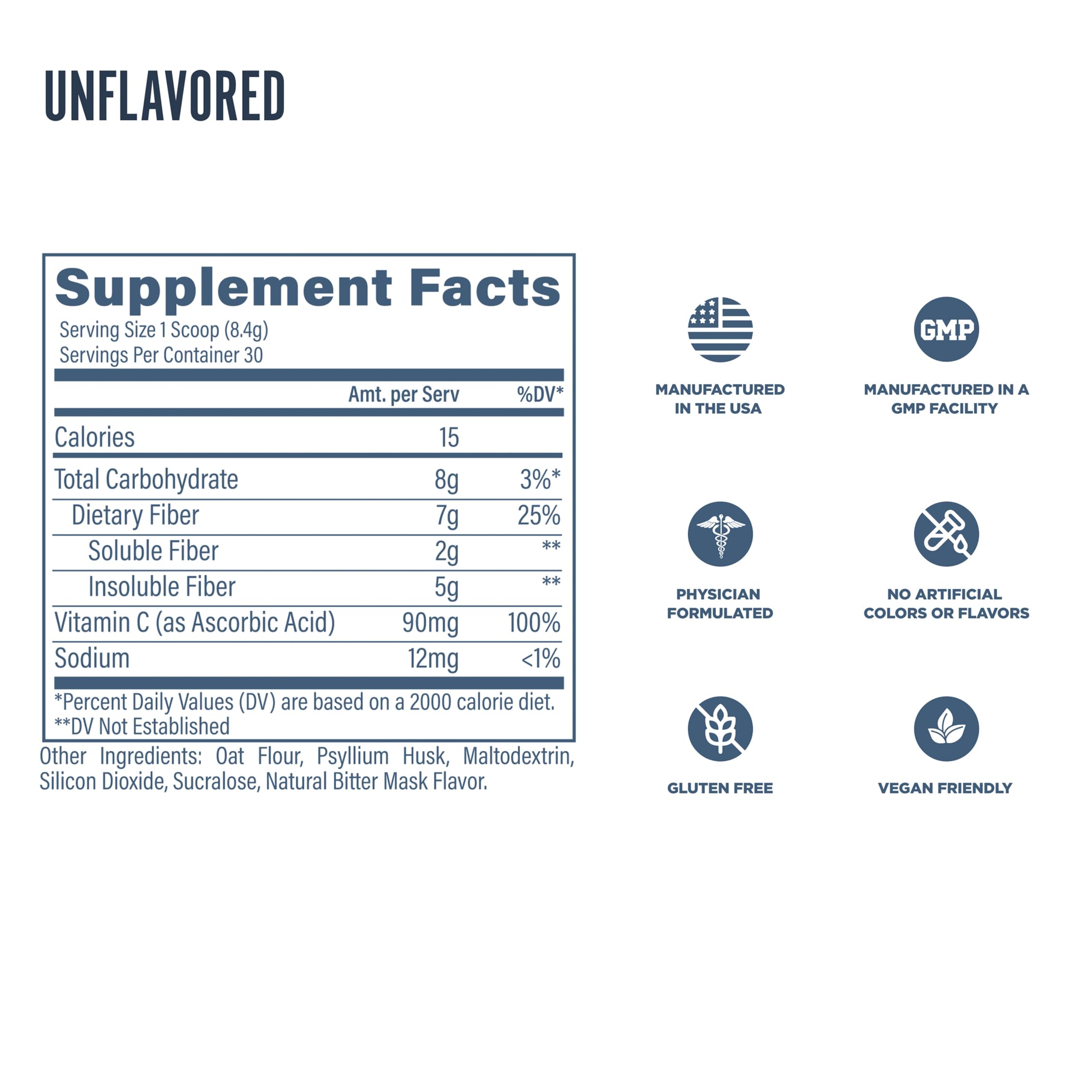 Revive Psyllium Fiber Supplement serving suggestion