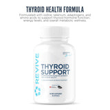Revive Thyroid Support Supplement capsules in hand