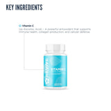 Revive Vitamin C softgels side view showing capsule