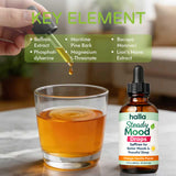 ReviveNerve Daily Liquid Drops bottle with clean label features
