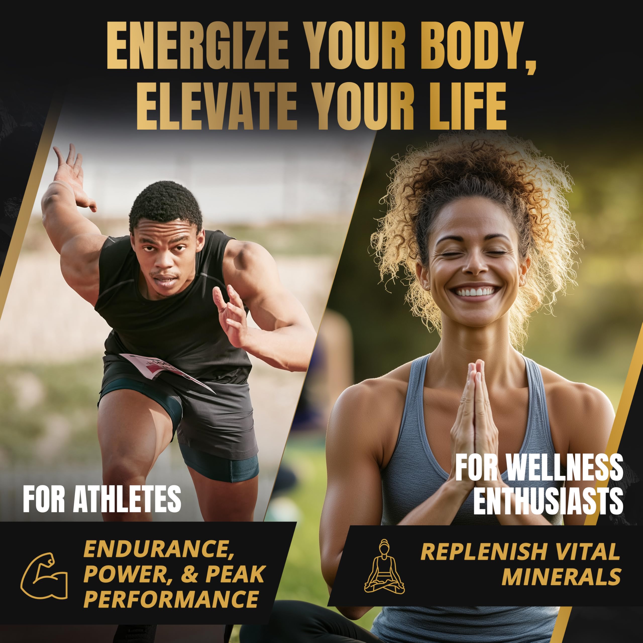 Revolution Science Shilajit Gummies lifestyle scene with active person