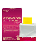 Rhionia Liposomal Glutathione Film front view with packaging