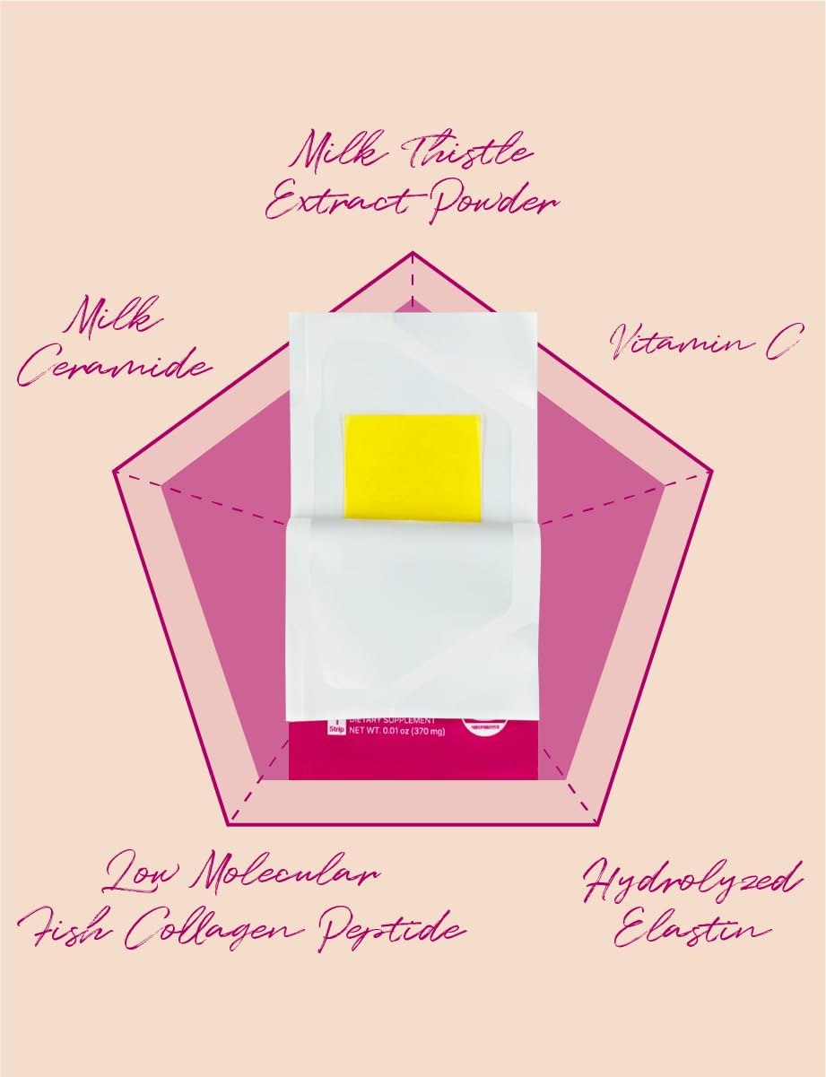 Rhionia Liposomal Glutathione Film individual pouch open