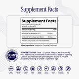 Rho Nutrition Liposomal Berberine Capsules with dosage information