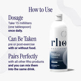 Rho Nutrition Liposomal Creatine Monohydrate 3000mg liquid in a kitchen setting