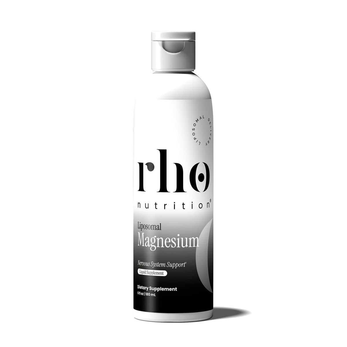 Rho Nutrition Liposomal Magnesium liquid supplement bottle front view