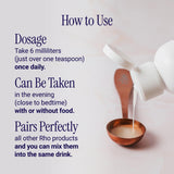 Rho Nutrition Liposomal Magnesium liquid supplement ingredients list