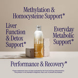 Rho Nutrition Liposomal TMG packaging side view