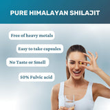 Rhoziva Shilajit Capsules 250mg side view