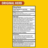 Ricola Sugar Free Herb Drops with Stevia nutritional information