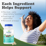 RidgeCrest Herbals AirwayClear Herbal Supplement side view