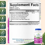 RidgeCrest Herbals Blood Pressure Formula 1000mg capsule close-up