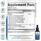 RidgeCrest Herbals Clear Lungs Liquid 60g packaging