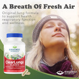 RidgeCrest Herbals ClearLungs Classic 45g lifestyle scene