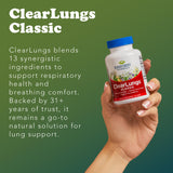 RidgeCrest Herbals ClearLungs Classic 45g packaging