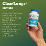 RidgeCrest Herbals ClearLungs daily wellness supplement capsules