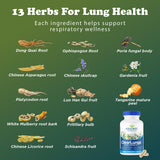 RidgeCrest Herbals ClearLungs Extra Strength 750mg capsules packaging details