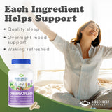 RidgeCrest Herbals DreamOn Zen Sleep Supplement back view