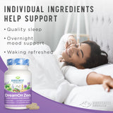 RidgeCrest Herbals DreamOn Zen Sleep Supplement ingredients list