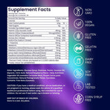 riev Natural Sleep Vitamin Gummies with ingredients list on the back