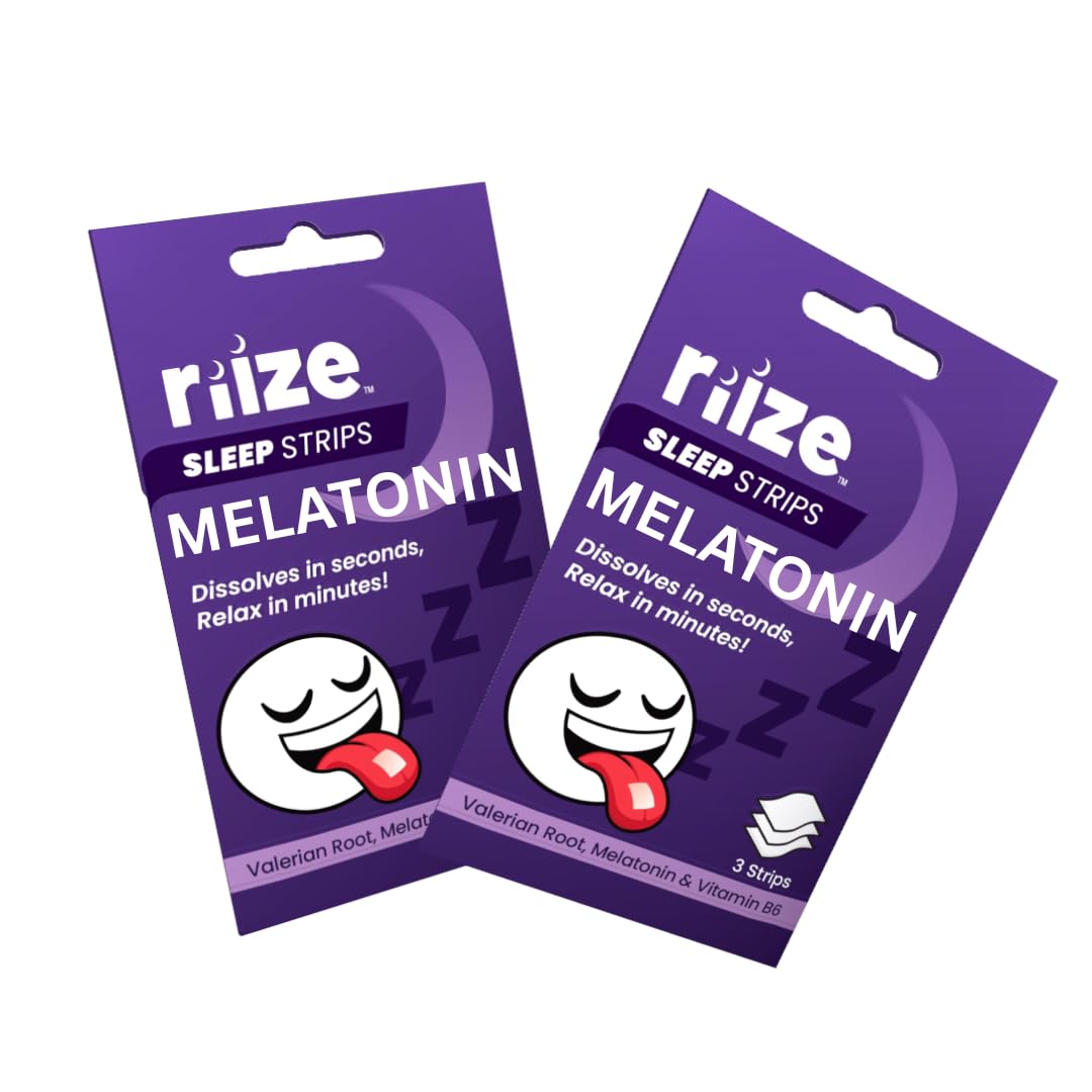 Riize Sleep Strips 6 Count packaging front view