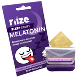 Riize Sleep Strips packaging front view, multicolour