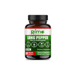 Rimo Nutrition Long Pepper Piperlongumine 60 vegan capsules front view