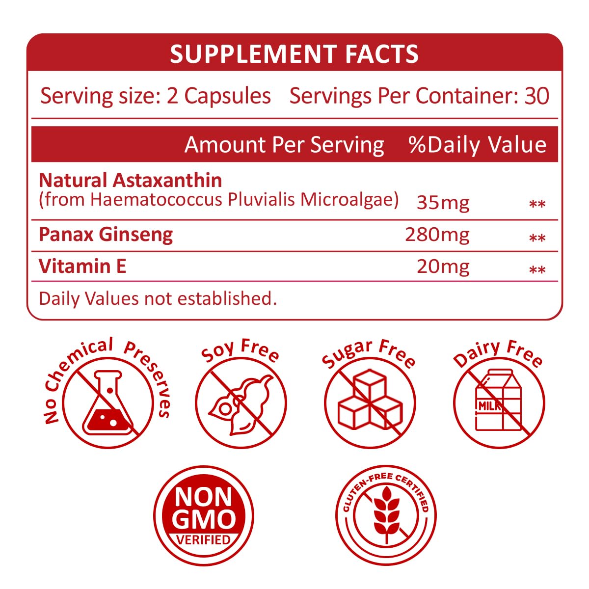 RimTuku Astaxanthin 35MG packaging