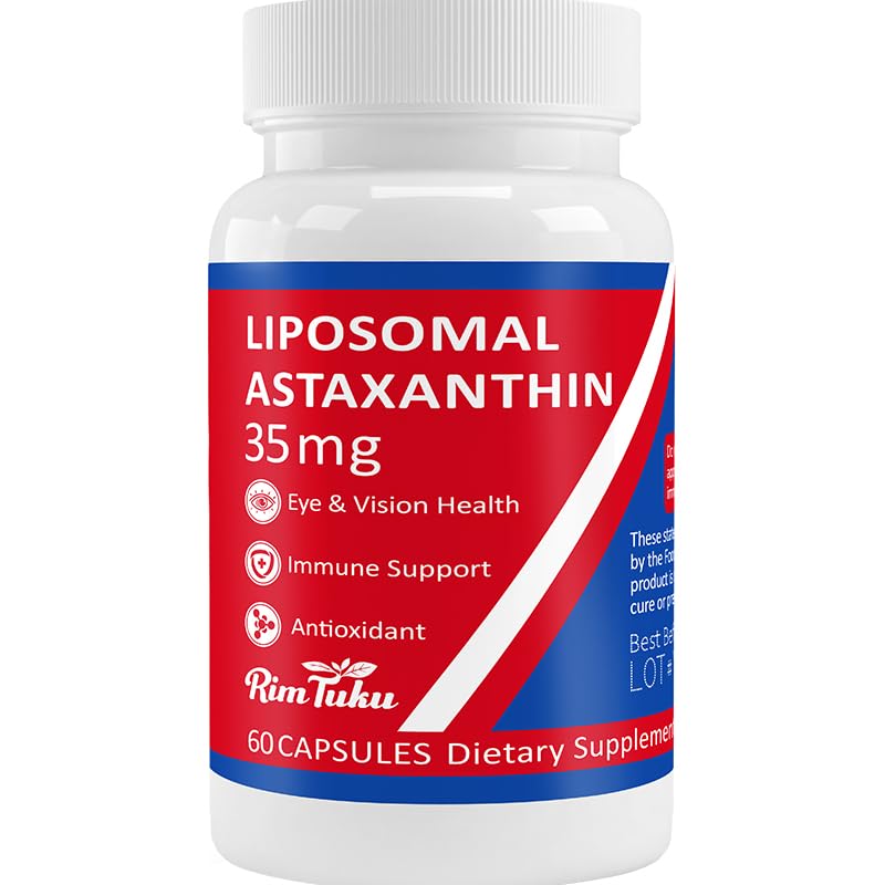 RimTuku Astaxanthin 35MG supplement front view