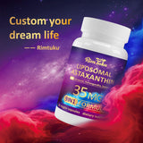 RimTuku Astaxanthin Supplement 35mg capsule packaging details