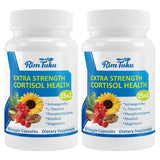 RimTuku Cortisol Supplements 120 capsules front view