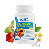 RimTuku Cortisol Supplements 60 capsules front view