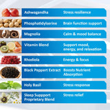 RimTuku Cortisol Supplements side view of bottle