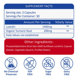 RimTuku Liposomal Luteolin 1400MG Supplement capsules in bottle