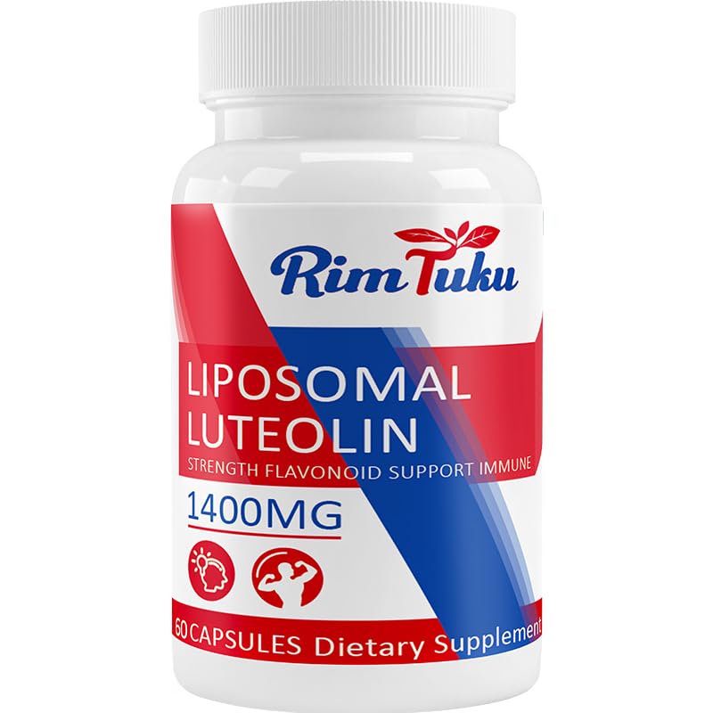 RimTuku Liposomal Luteolin 1400MG Supplement front view