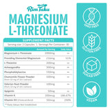 RimTuku Magnesium L-Threonate supplement label close-up