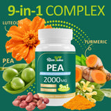 RimTuku PEA & Luteolin Turmeric Supplement packaging