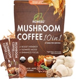 RIOWEGO Mushroom Coffee Powder front view packaging
