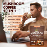 RIOWEGO Mushroom Coffee Powder ingredients list