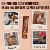 RIOWEGO Mushroom Coffee Powder with hot water