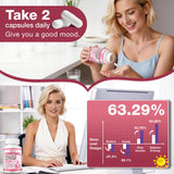 RiRywony Cortisol Wellness Formula capsules on a wooden table