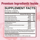 RiRywony Cortisol Wellness Formula displayed with herbal elements
