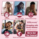 RiRywony Cortisol Wellness Formula with a measuring spoon