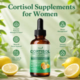 RiRywony Health Cortisol Supplements bottle side view