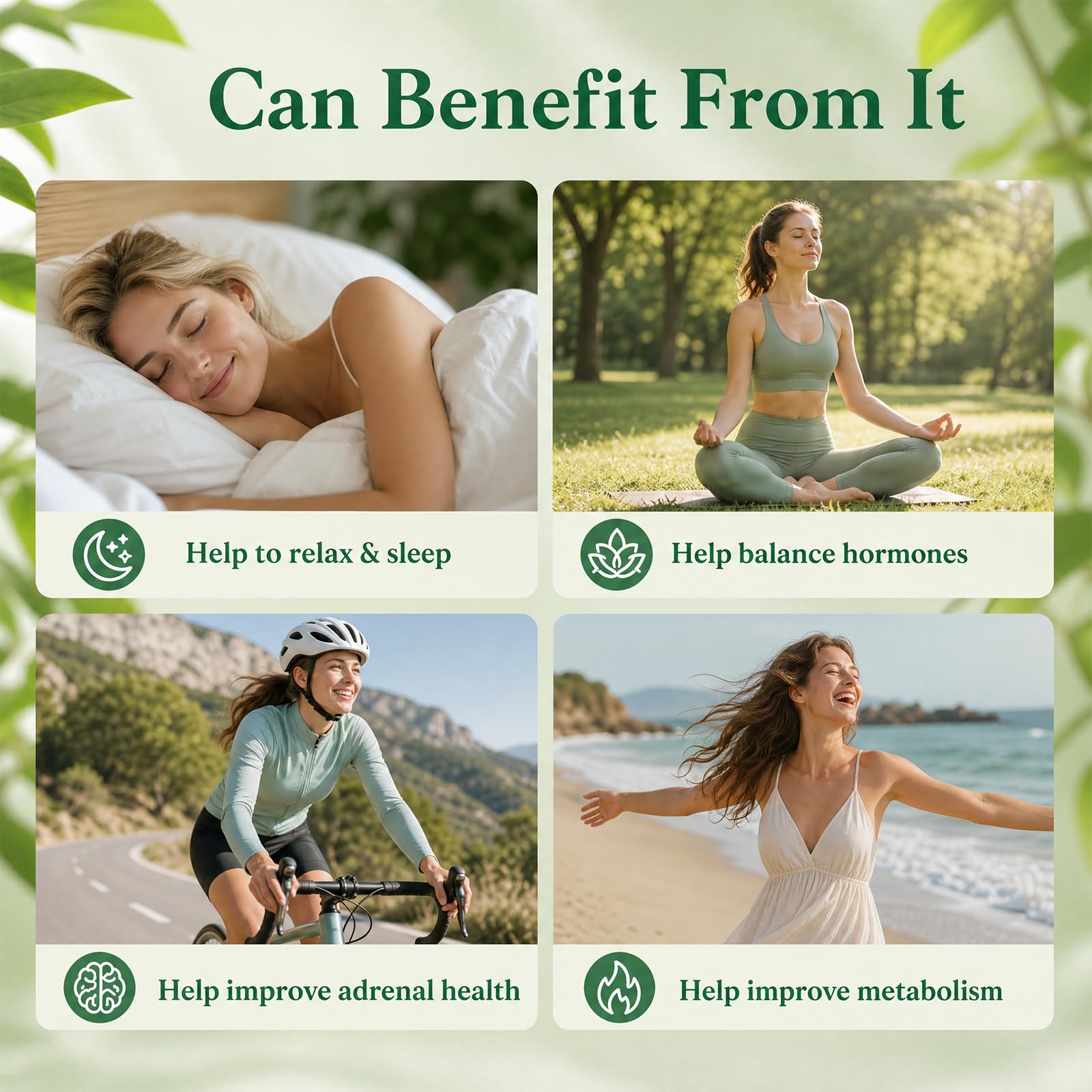 RiRywony Health Cortisol Supplements capsules close-up