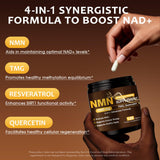 RiRywony Health NMN Supplement 1000mg bottle top view