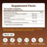 RiRywony Health NMN Supplement 1000mg ingredients list