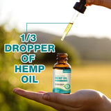RiRywony Health Organic Hemp Oil 250ml bottle with label