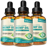 RiRywony Health Organic Hemp Oil 250ml front view